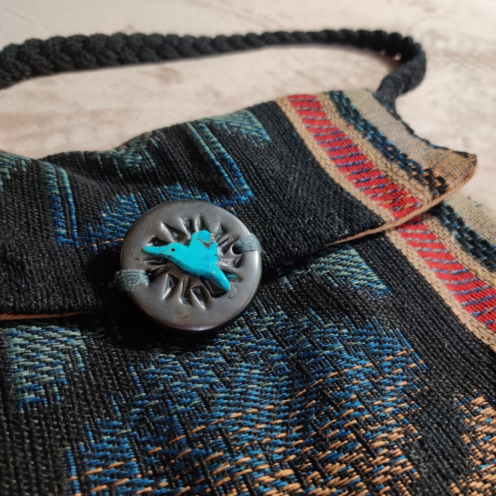 SOLD.....💚Southwest Style Crossbody Bag